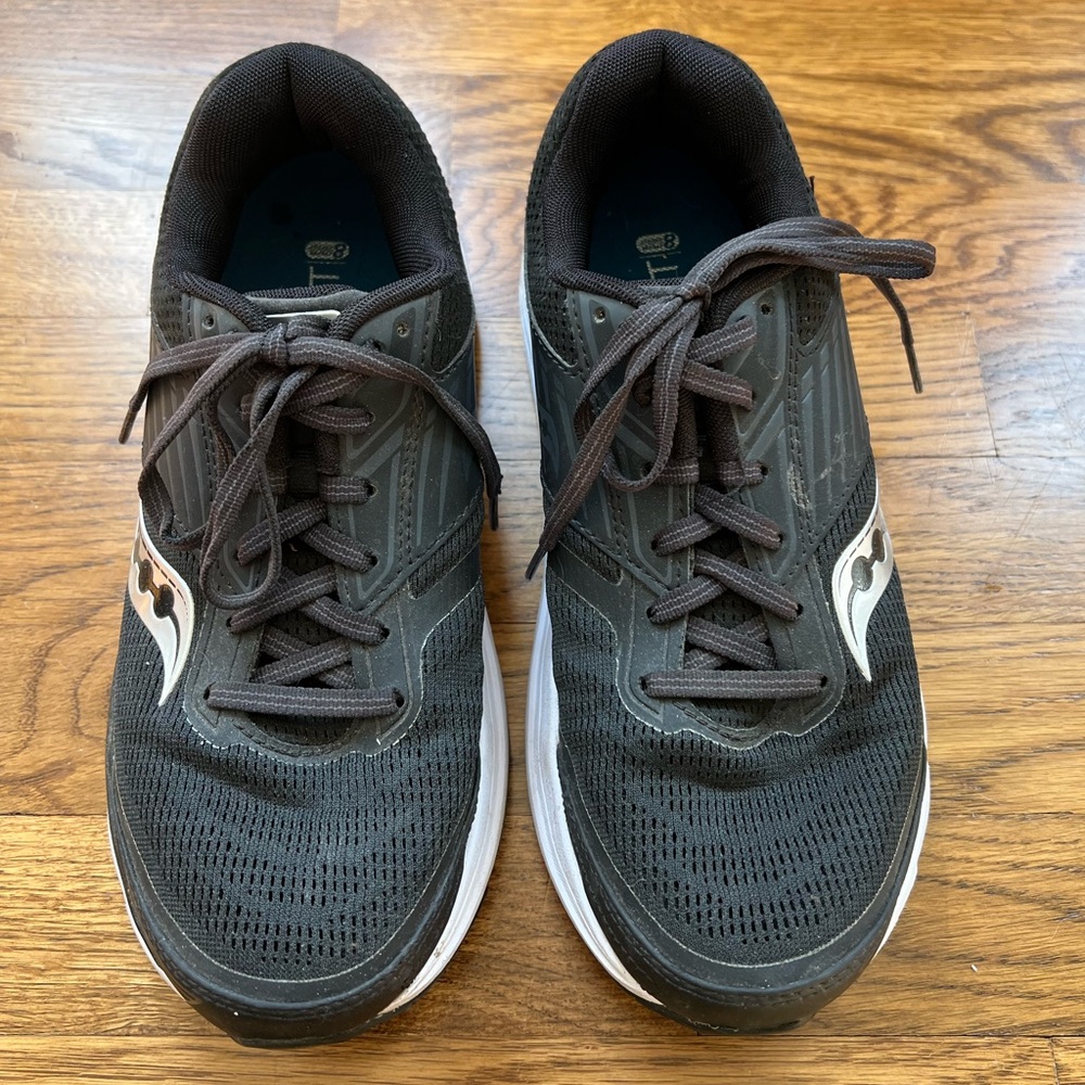 SAUCONY WOMEN'S ECHELON 9 EXTRA WIDE - womens size8W - black